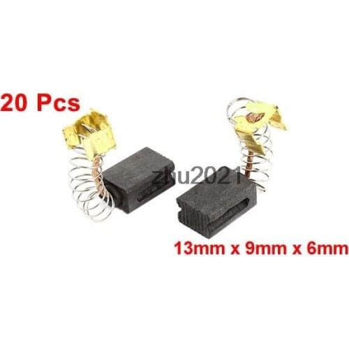 20 Pcs 13mm x 9mm x 6mm Motor Carbon Brush CB-419 for 4304
