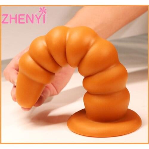 2021Newest Dildo Huge Anal Plug Male Anal G-Spot Sex Toys For Women New Thread Orgasm Dildos Prostate Massage Adult Sex Toy