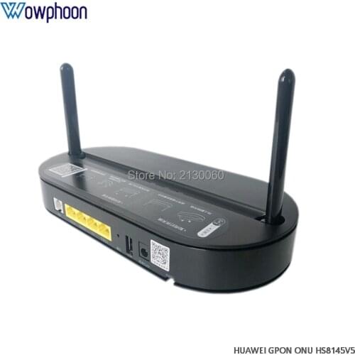 5Pcs Huawei HS8145V5 GPON ONU ONT HGU Dual Band Router 4GE+ 1Tel+ 1USB+ Wifi (2.4GHz /5GHz)