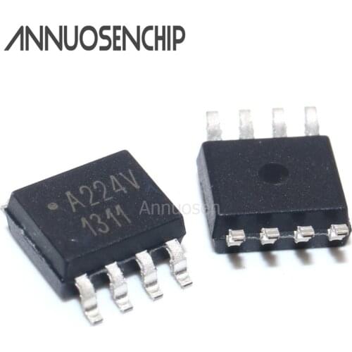 Free Shipping 100PCS ACPL-224-560E ACPL-224 A224 A224V SOP8