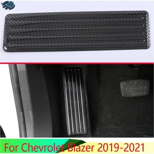 For Chevrolet Blazer 2019-2021 Car Accessories Stainless steel Durable In Car Interior Auto Foot Rest Pedal Cover