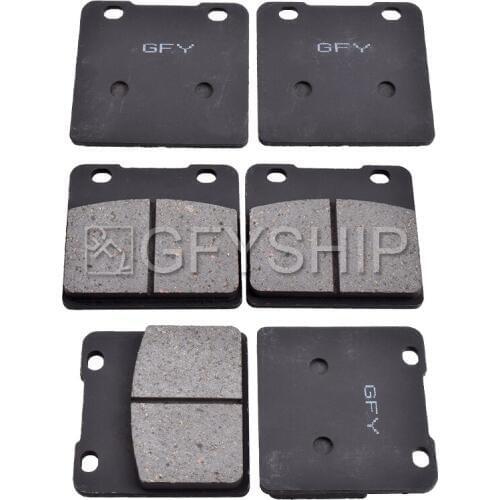 For SUZUKI GSX1100 EFE/EFF/ESE 1984 1985 1986 GSX 1100 Motorcycle Front Rear Brake Pads Brake Disks