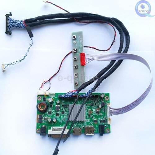 E-qstore:Make good use of LTM270DL02 Display-LCD Screen Controller Board Monitor Diy Kit for LTM270DL02 HDMI-compatible+DP+DVI