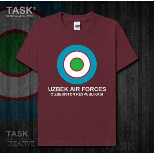 Air Force Uzbekistan Uzbekistani UZB t shirt clothes Short sleeve country casual jerseys sweatshirt Army Tactical Military 01