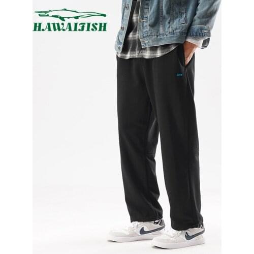 Hawaifish brand mens pants 2021 New arrival Casual cotton Sweatpants high quality GYMS Fitness Workout spodnie dresowe men