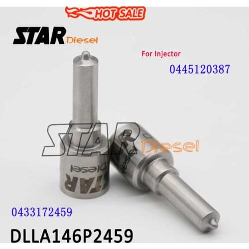 Injector DLLA146P2459 Spray 0433172459 Pump Diesel Fuel Nozzle DLLA 146 P 2459 Injection Assembly for Euro 5 Inyector 0445120387