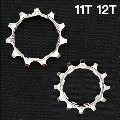 MUQZI MTB Bicycle 11T 12T 9-Speed Flywheel Fixes Silver Mountain Bike Flywheel Equipment Accessories Cycling Free wheel