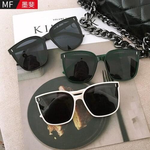 2021 new GM sunglasses Womens big frame INS glasses mens fashion Korean big face sunglasses wholesale