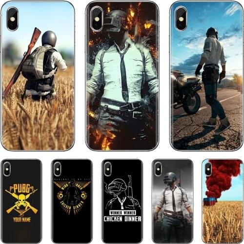 Playerunknowns Battlegrounds PUBG For Samsung Galaxy A10 A40 A50 A70 A3 A5 A7 A9 A8 A6 Plus 2018 2015 2016 2017 Soft Case