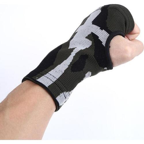 Wrist Palm Support Pads Camouflage Support Protector Adjustable Sports Safety For Gym Tennis Equipment Safe Accessories