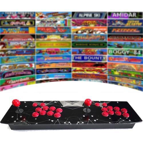 RetroArcadeCrafts RAC-T300 Two Players Retro Arcade Game Console 64G/128G Metal Case Joystick Fighting Stick