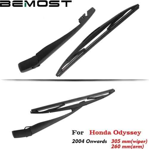 BEMOST Auto Car Rear Windscreen Wiper Blade Arm Soft Natural Rubber For Honda Odyssey 305mm Hatchback Year From 2004 To 2018
