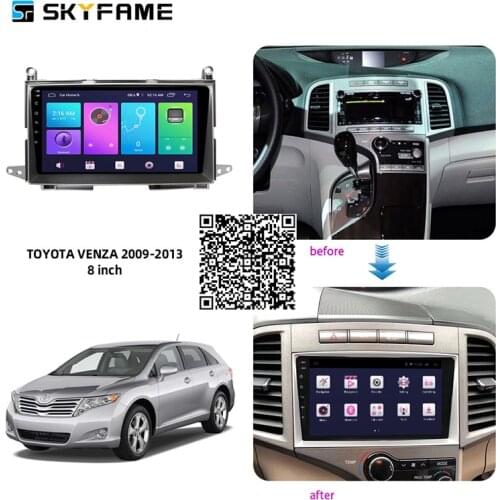 SKYFAME Car Radio Stereo For Toyota Venza 2009-2013 Android Multimedia System GPS Navigation DVD Player