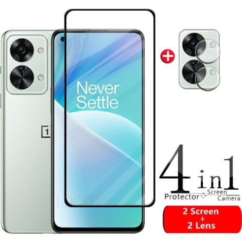 Full Cover Glass For Oneplus Nord 2 5G Glass For Oneplus Nord 2 5G Phone Film Screen Protector For Oneplus Nord 2 5G Lens Glass
