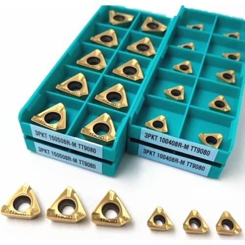 3PKT100408R 3PKT150508R M TT9080 carbide CNC milling inserts indexable lathe tools turning inserts 3PKT150508CNC turning tools