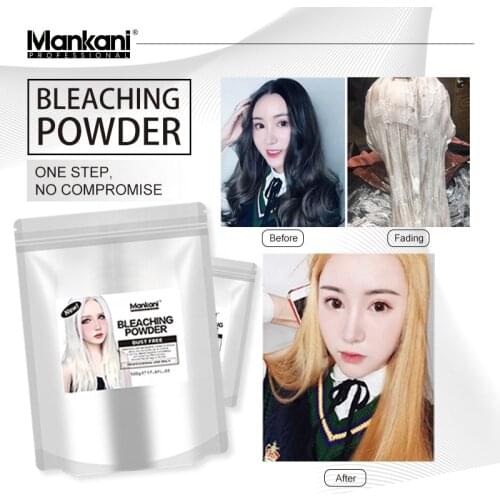 Top Quality Professional 500g Hair Bleaching Powder Fading Cream Hair Color Dye Whitening Agent Lightener Salon Product