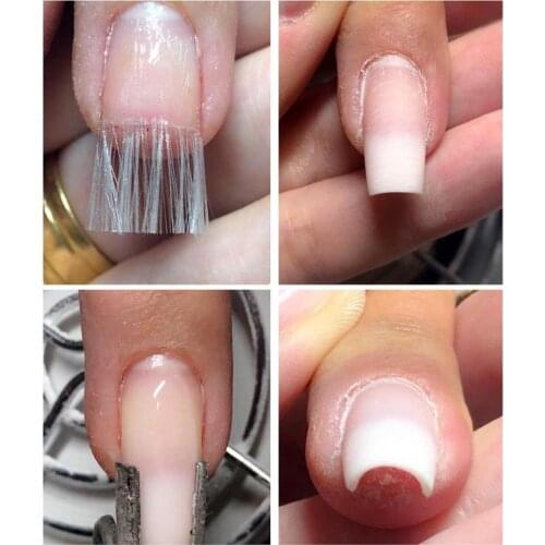 6pcs New Russian C Curve Nail Pinching Clip Steel Nail Extension Tool Manicure Clips Pincher Pinching Nail Accessories P3O4