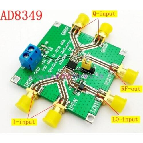 AD8349 700 MHz- 2.7 GHz Quadrature Modulation I Q Modem Module