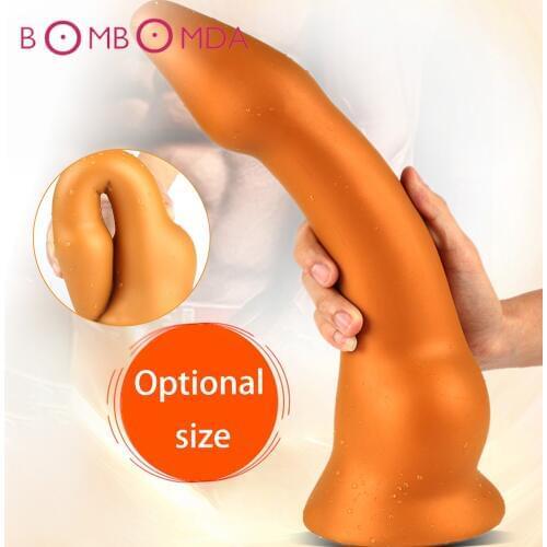 Soft Long Anal Plug Dildo Huge Butt Plug With Suction Cup Adult Erotic Sex Toys for Woman Men Prostate Massgae Big Anus Dilator