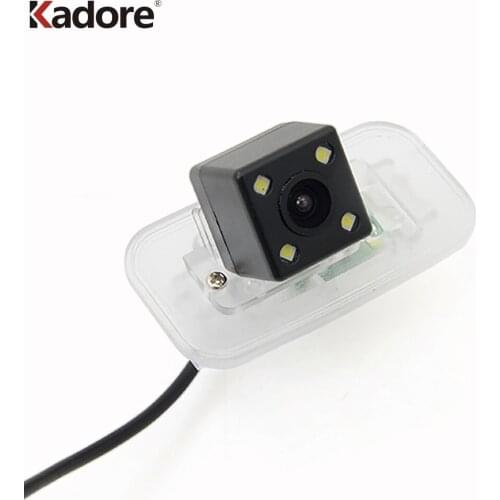 For Toyota Camry 2020 2019 2018 Sedan Car Rear View Camera 4 LEDs Night Vision Reverse Backup Parking Rearview Cameras