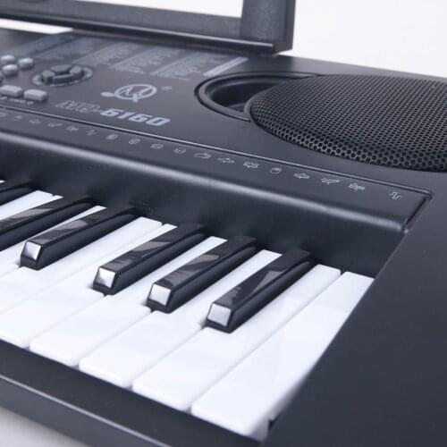 ABS Electronic Piano Keyboard Digital Instrument with Music Stand for Kids