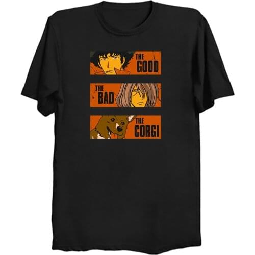 Mens T Shirt Cowboy Bebop See You Space Cowboy Childhood Memory Mens Tshirt Hip Hop Streetwear New Arrival Male Clothes