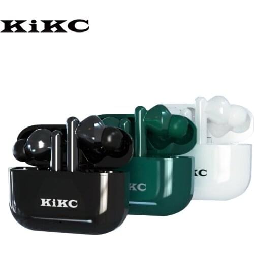 KIKC T6 Gaming Headset Wireless Headphone TWS Earbuds Waterproof Music Microphone Surround Sound Stereo