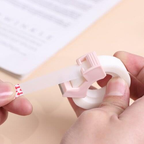 Adhesive Tape With Cutting Tool Writable Invisible Correction Tape Stationery