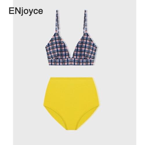 Summer Split Bikini 2 Piece Set 2021 Sexy Cover Up Swimsuit for Women Girls High Waist Swimwear Swimming Bathing Suit Beach Wear