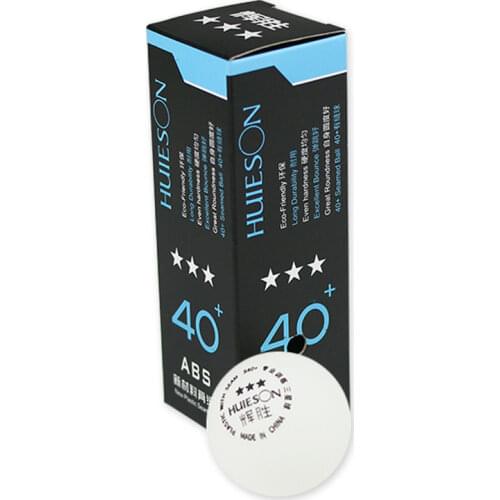 3pcs/pack 3-Star 40mm 2.7g Table Tennis Balls Ping pong Ball White Pingpong Ball Amateur Advanced Training Competition Ball