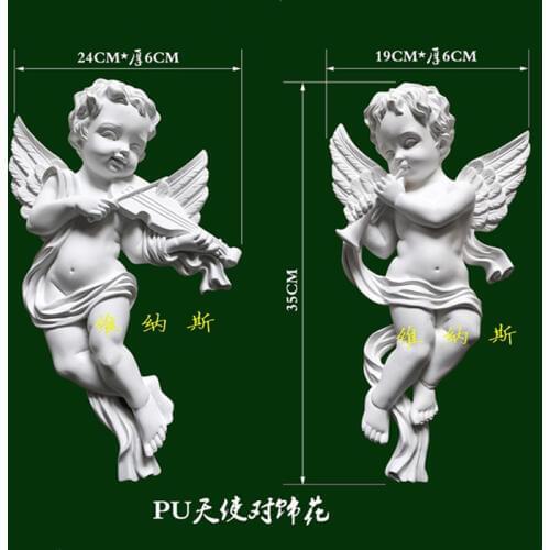 European Carved Decoration Imitation Plaster Hollow Carved Wall Stickers Embossed Flower Background Wall Decoration Sculpture