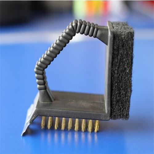 Barbecue Grill Cleaner Cleaning Brush Multifunction 3 In 1 Durable BBQ Brush Tool /Steel Wire Sponge Shovel Accessories