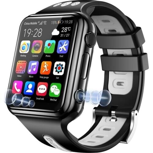 Android 9.0 Smart 4G Remote Camera GPS WI-FI Kids Students Smartwatch Voice Call Google Play Monitor Trace Location Phone Watch
