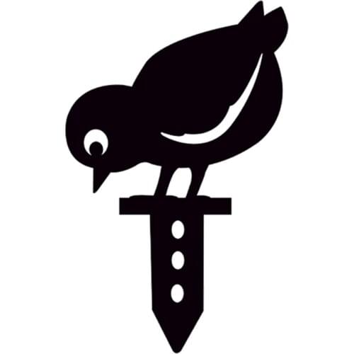 Yard Art Silhouette Statue Rooster Iron Crafts Waterproof Durable Gardening Ornaments Metal Garden Decoration