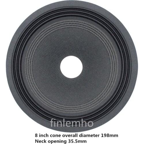 1PC Speaker Woofer Paper Cone 8 Inch Cloth Surround Triple Rolls With Ripple Repair Kit For Home Theater Studio DIY System