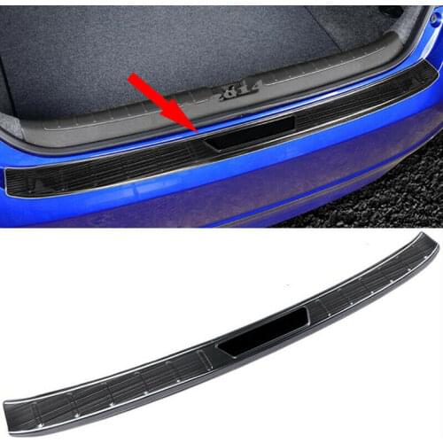 For Honda Accord 10th 2018 2019 Outer Rear Bumper Sill Plate Protector Trim 1PCS