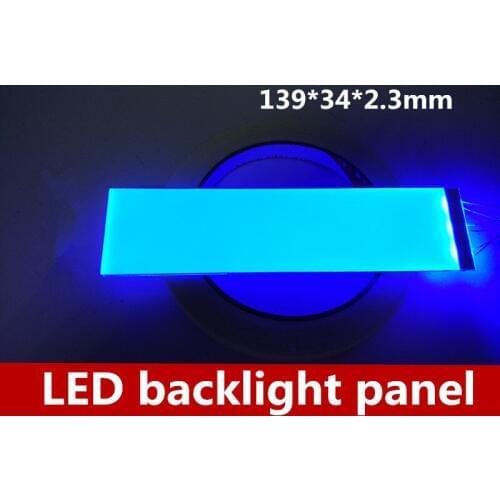 10PCS LED backlight panel 139*34*2.3mm Silk Printed Luminescent Board