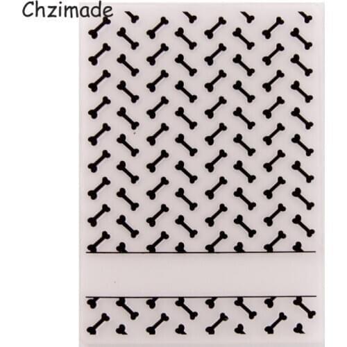Chzimade Christmas Day Bone Plastic Embossing Folders Stencil Template For Scrapbook Paper Wedding Card Photo Album Home Decor