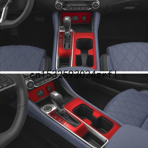 For Nissan Sylphy 2020 Interior Central Control Carbon Fiber Decorative Gear Panel Film Protection Film