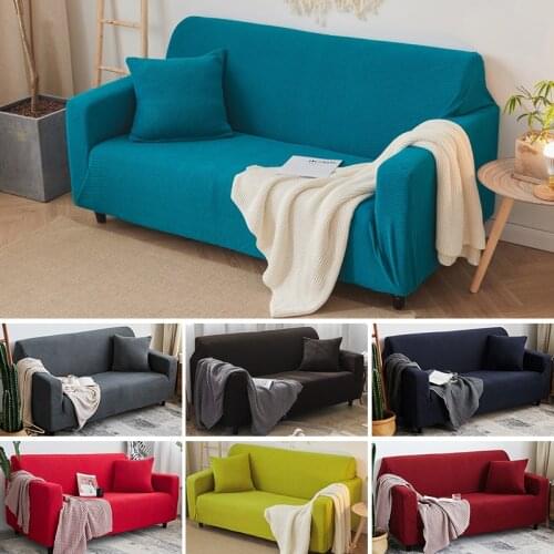 Soft Corduroy Stretch Elastic Cover Sofa Couch Furniture Protector Universal Stretch Sofa Towel L Shape Need Buy 2 Piece