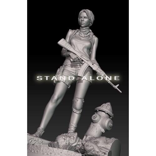 90mm Resin Model Figure GK, Unassembled and unpainted kit