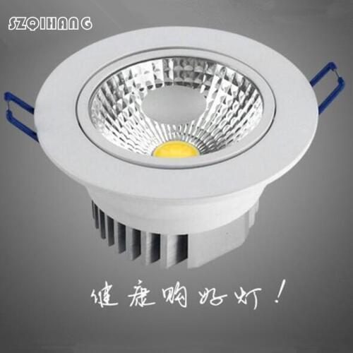 Hot Sale High Quality COB Dimmable Hight Light 10W LED Downlights,LED Recessed light,LED Ceiling lamp Indoor Free Shipping