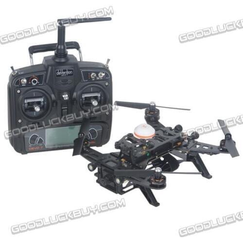 Walkera Runner 250 RTF Quadcopter with DEVO 7 Remote Controller Balance Charger Battery Camera Telemetry for FPV