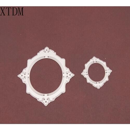 Metal craft Makeup mirror paper die cutting dies for Scrapbooking/DIY Easter wedding Halloween Easter card