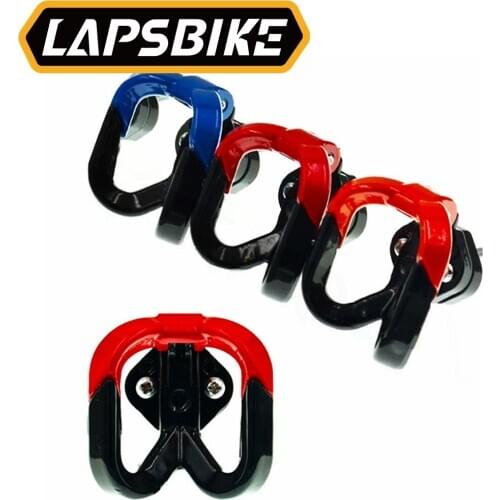 6 Color Multifunction Motorcycle Hook Luggage Bag Hanger Helmet Claw Double Bottle Carry Holders for ATV Moto Accessories