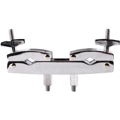 Practical Metal Connecting Clamp Holder Bracket Percussion Drum Set For Drum Cymbal Parts Accessories Replacement Accessory