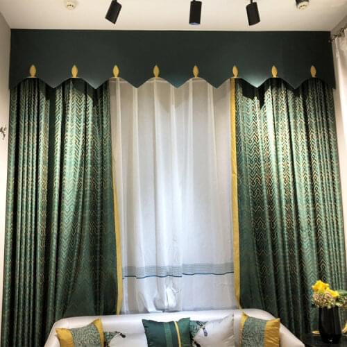 New Manufacturers of Light Luxury High-end Curtains Custom Modern Minimalist Curtains Curtains for Living Dining Room Bedroom