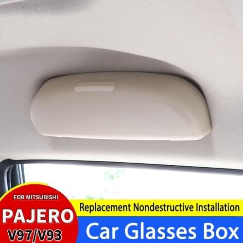 Suitable For Mitsubishi Pajero V97V93V87V98V95V73V75V77 Car Glasses Case To Refit Special Glasses Frame For Sunglasses