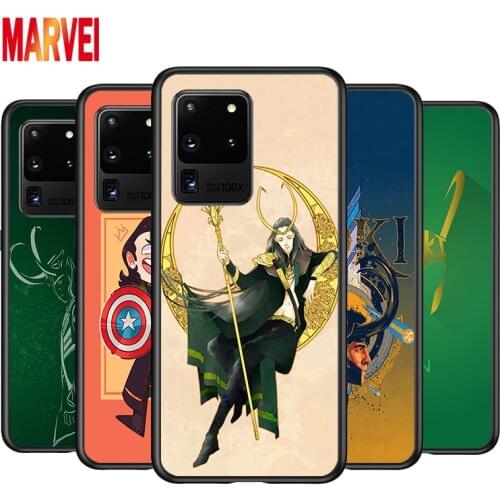 Popular Loki Marvel For Samsung Note 20 10 8 9 M02 M31 S M60S M40 M30 M21 M20 M10 S F62 M62 M01 Ultra Pro Plus Phone Case