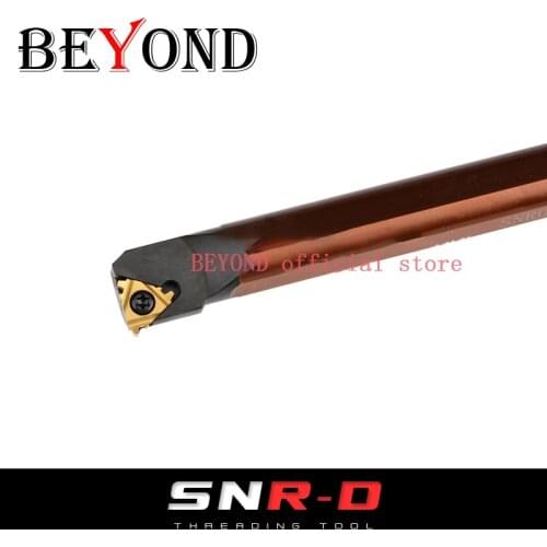 BEYOND SNR Spring steel SNR0008k11 SNR0010K11 SNR0012M11 threading turning tool boring bar High hardness 11IR 16IR shockproof
